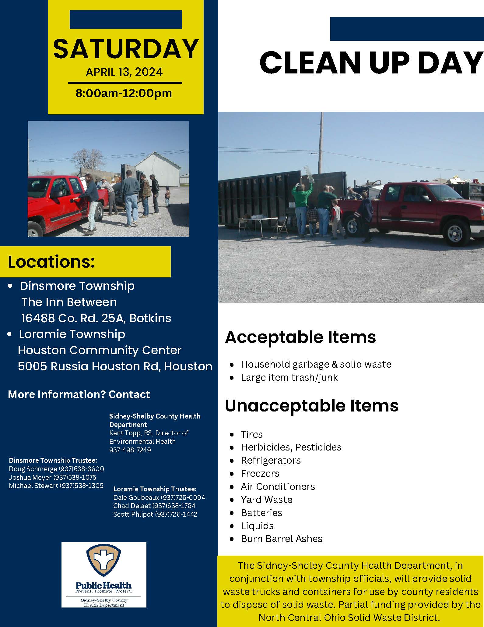 Information on Solid Waste Clean-up Day